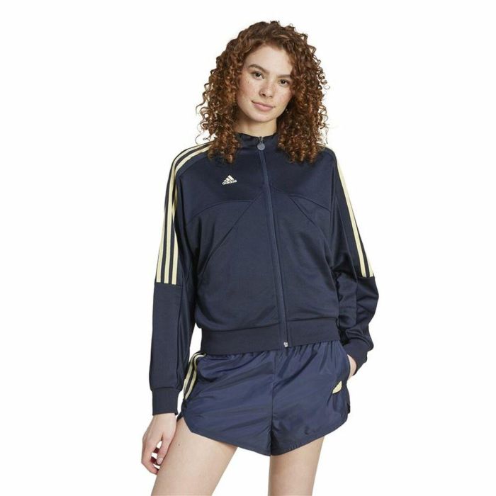 Chaqueta Deportiva para Mujer Adidas Tiro Track Top Azul 9-10 Años 3 Chaqueta Deportiva para Mujer Adidas Tiro Track Top Azul 9-10 Años 3