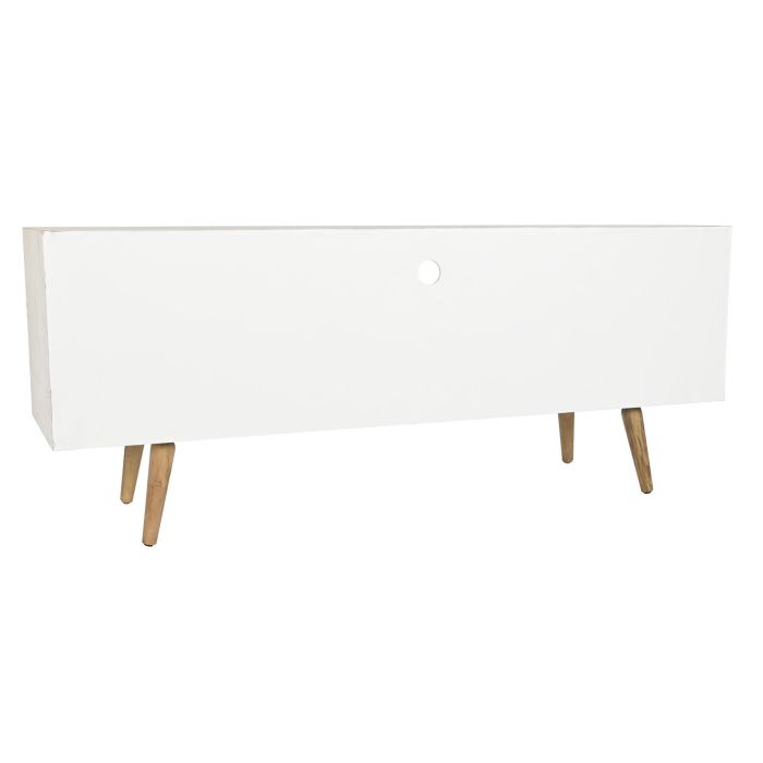 Mueble Tv Boho DKD Home Decor Natural Blanco 40 x 60 x 150 cm 7 Mueble Tv Boho DKD Home Decor Natural Blanco 40 x 60 x 150 cm 7