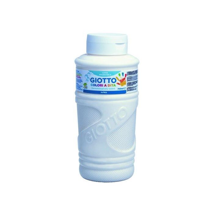 Giotto Pintura De Dedos 750 mL Blanco