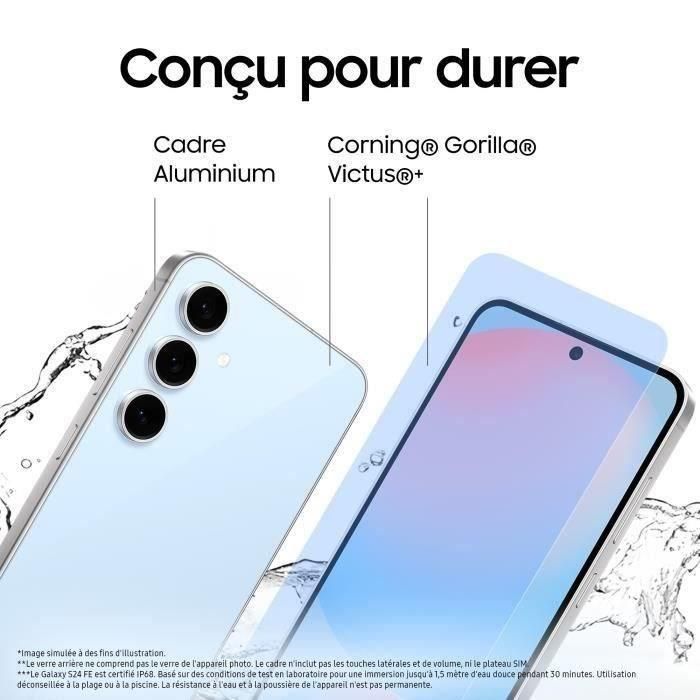 Samsung SAM8806095726144 Smartphone Galaxy S24 FE 128 GB Grafito 2