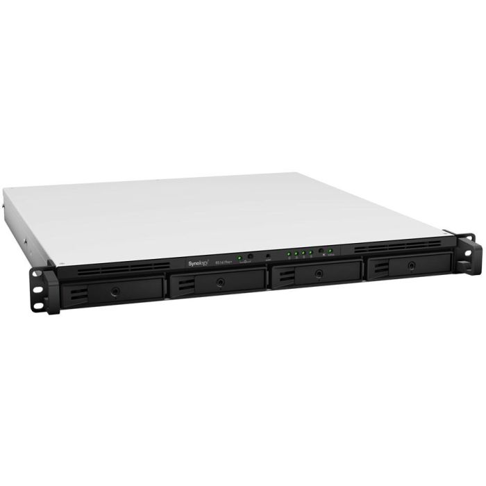 Synology RackStation RS1619XS+ NAS Servidor de Almacenamiento en Rack 1U Negro con Procesador Intel Xeon D DDR4 8GB RAM 5
