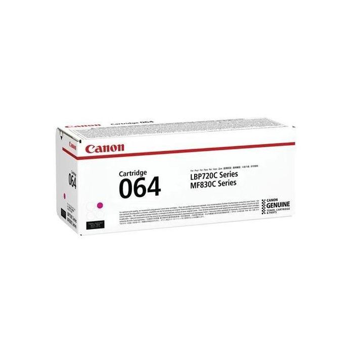 Canon Toner Magenta 064M para I-Sensys LBP 720C Series / MF 830C Series - 4.000 Páginas