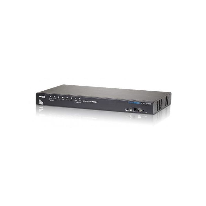 Aten CS1798 Interruptor KVM USB/HDMI 1920x1200 Negro Montaje en Rack 1U 0 Aten CS1798 Interruptor KVM USB/HDMI 1920x1200 Negro Montaje en Rack 1U 0