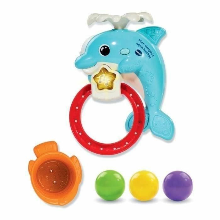 Vtech Baby VT80568005 Mi Delfín Aqua-Baloncesto Juguete para Baño 4