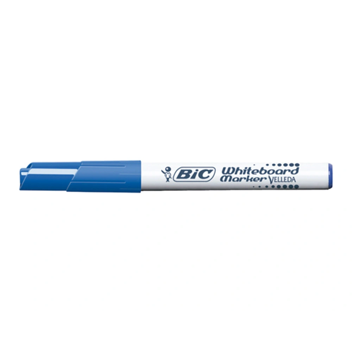 Rotulador para Pizarra Bic Velleda 1741 Azul Blanco (12 Unidades) 1 Rotulador para Pizarra Bic Velleda 1741 Azul Blanco (12 Unidades) 1