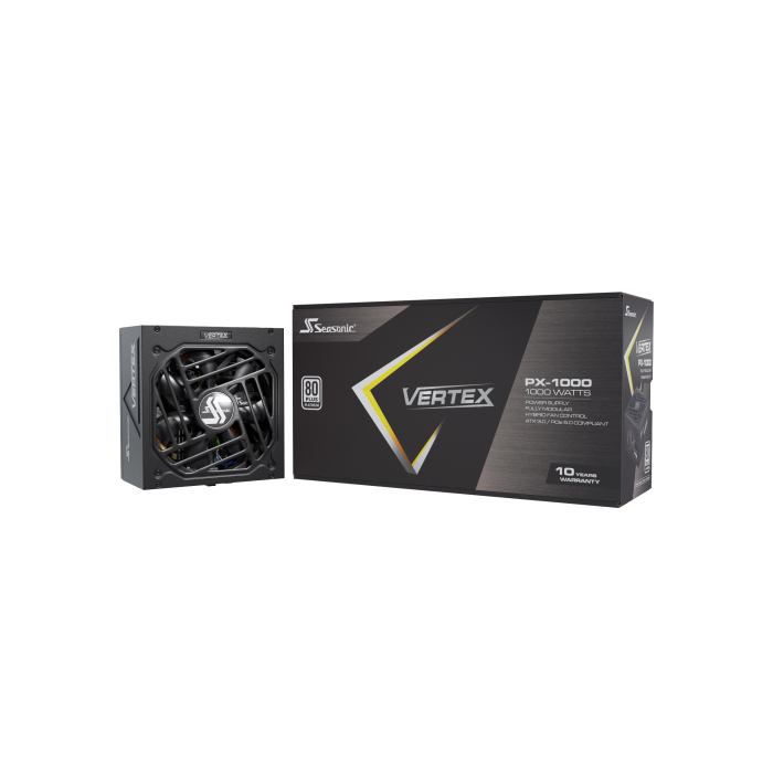 Seasonic VERTEX PX-1000 Fuente de Alimentación 1000W 80 PLUS Platinum ATX Negra 5 Seasonic VERTEX PX-1000 Fuente de Alimentación 1000W 80 PLUS Platinum ATX Negra 5