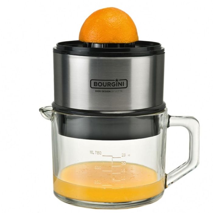 Bourgini Exprimidor Lotte Classic Deluxe 0.75 L, Acero Inoxidable y Vidrio, Anti Goteo, Fácil de Limpiar 1 Bourgini Exprimidor Lotte Classic Deluxe 0.75 L, Acero Inoxidable y Vidrio, Anti Goteo, Fácil de Limpiar 1