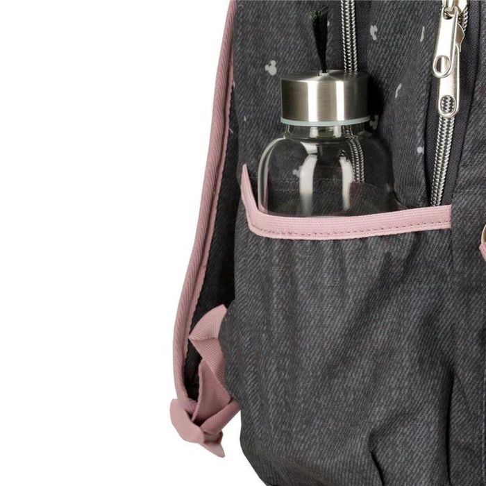 Mochila Escolar Disney Adapt Negro 3