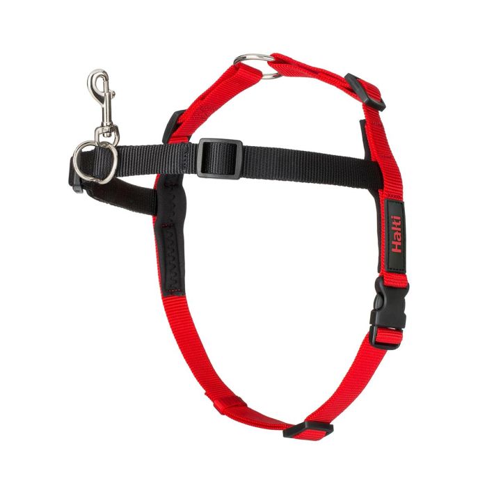 Halti Arnés de Control Delantero Front Harness Negro-Rojo Talla S (cintura 36-64cm) de Nylon, ideal para Perros Medianos y Grandes 1 Halti Arnés de Control Delantero Front Harness Negro-Rojo Talla S (cintura 36-64cm) de Nylon, ideal para Perros Medianos y Grandes 1