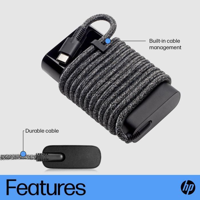 HP Cargador Portátil USB-C 65W 11 HP Cargador Portátil USB-C 65W 11
