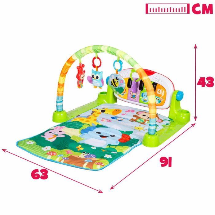 Alfombra de juego Winfun Tela Plástico 63 x 43 x 91 cm (2 Unidades) 3
