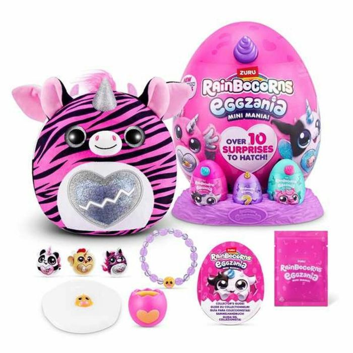 Zuru ZUR1731022239911 Peluches sorpresa Eggzania Mini Surprise S1 - Descubre 10 sorpresas, colecciona 6 modelos surtidos. Suave. 1 Zuru ZUR1731022239911 Peluches sorpresa Eggzania Mini Surprise S1 - Descubre 10 sorpresas, colecciona 6 modelos surtidos. Suave. 1