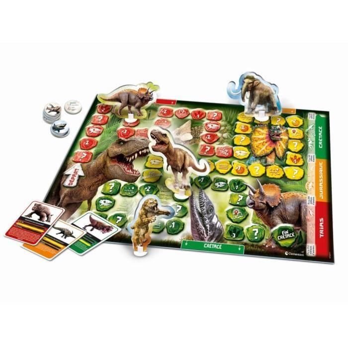 Clementoni - Quiz sobre dinosaurios y prehistoria - 3 modos de juego diferentes - A partir de 6 años 2 Clementoni - Quiz sobre dinosaurios y prehistoria - 3 modos de juego diferentes - A partir de 6 años 2