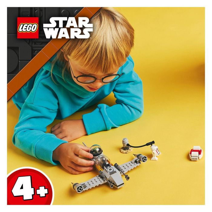 Lego Star Wars Caza Estelar N-1 de Mando y Grogu 75410 con 3 Personajes LEGO