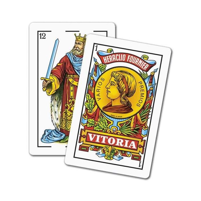 Fournier 10023357 Baraja Española N.12 de 40 Cartas Económica Envuelta en Celofán 1 Fournier 10023357 Baraja Española N.12 de 40 Cartas Económica Envuelta en Celofán 1