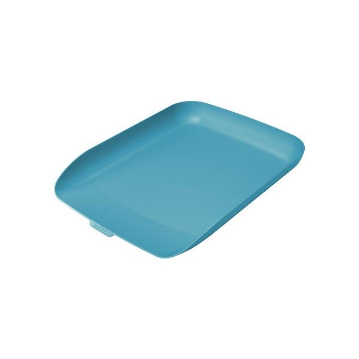 Leitz Bandeja Sobremesa Portadocumentos Plástico Cosy Azul 268x126x358 mm - Gran Capacidad y Calidad Superior