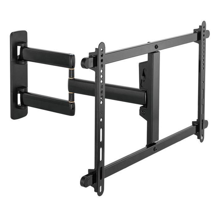Vivolink Soporte de Pared Full Motion para Monitor TV 37-80 Pulgadas, Brazo Articulado Inclinable/Giratorio, VESA, Aluminio Negro, hasta 50kg Vivolink Soporte de Pared Full Motion para Monitor TV 37-80 Pulgadas, Brazo Articulado Inclinable/Giratorio, VESA, Aluminio Negro, hasta 50kg