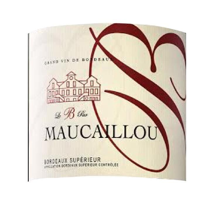 Le B par Maucaillou 2016 Bordeaux Supérieur - Vino tinto de Burdeos 1