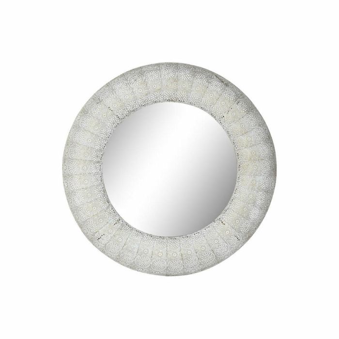 Espejo de pared DKD Home Decor Blanco Dorado Árabe 73 x 7 x 73 cm Espejo de pared DKD Home Decor Blanco Dorado Árabe 73 x 7 x 73 cm