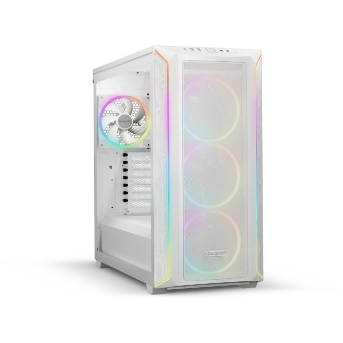 be quiet! SHADOW BASE 800FX Midi Tower PC Blanco con Ventana Lateral e Iluminación Multi-Color