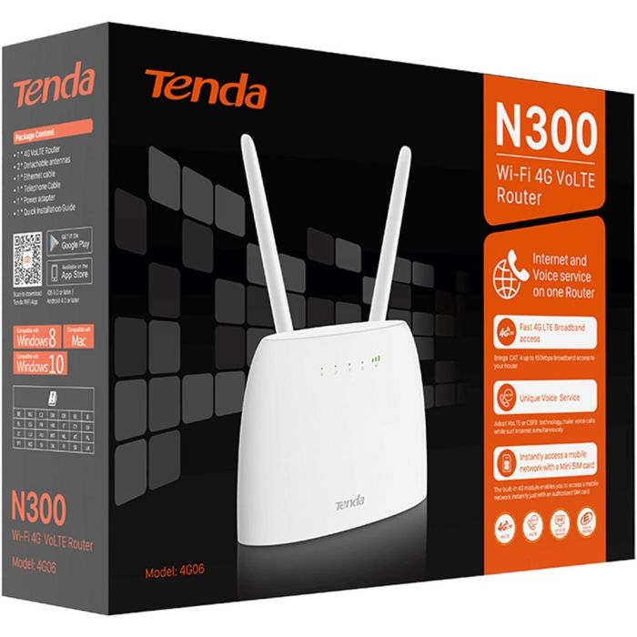 Router Tenda N300 300 Mbps WiFi 2 Router Tenda N300 300 Mbps WiFi 2