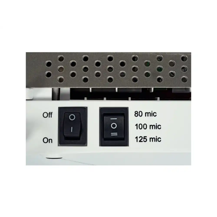 Leitz ILAM OFFICE Plastificadora DIN A4, 2 Rodillos, Hasta 125 micras, Color Blanco/Plata 3