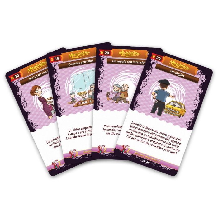 Edge Entertainment Juego Mesa Mind Maze: Jóvenes Detectives 2 Edición 40 Cartas Editorial Edge Entertainment Colección Mind Maze Español 1 Edge Entertainment Juego Mesa Mind Maze: Jóvenes Detectives 2 Edición 40 Cartas Editorial Edge Entertainment Colección Mind Maze Español 1