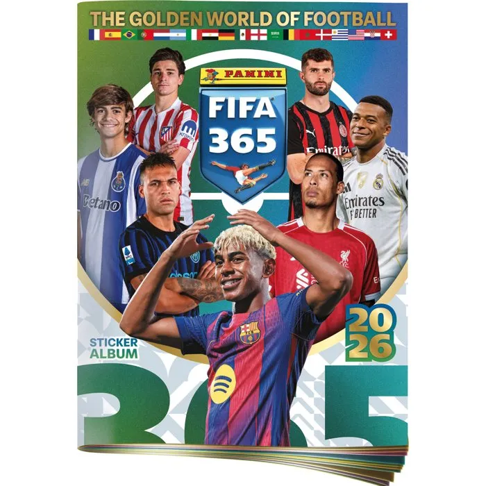 Panini FIFA 365 2026 Álbum de Cromos, PAN8051708030693