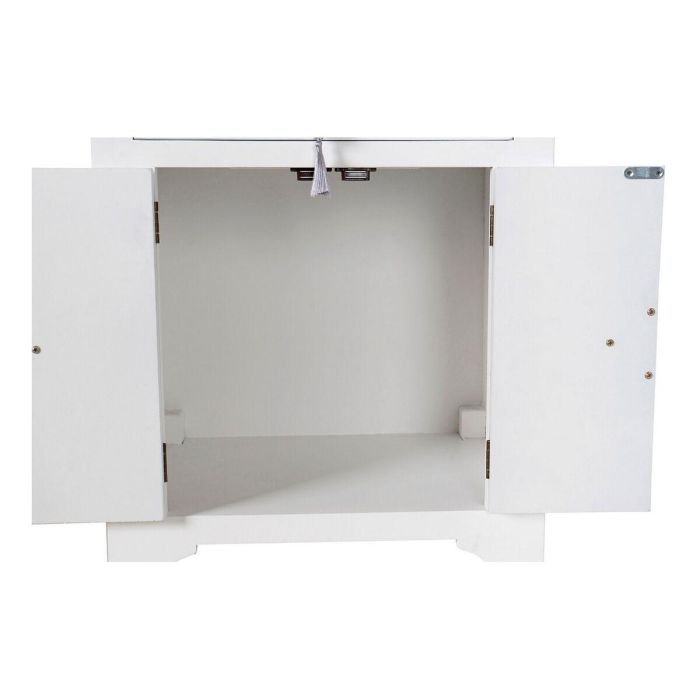 Mesita De Noche Oriental DKD Home Decor Blanco Plateado 34 x 66 x 45 cm 2 Mesita De Noche Oriental DKD Home Decor Blanco Plateado 34 x 66 x 45 cm 2