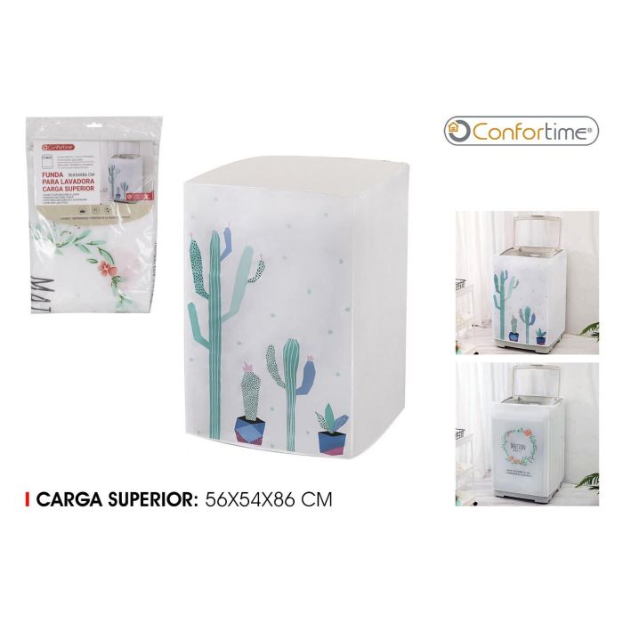Funda para lavadora superior 62x56x84 cm - Confortime (18 Unidades) Funda para lavadora superior 62x56x84 cm - Confortime (18 Unidades)