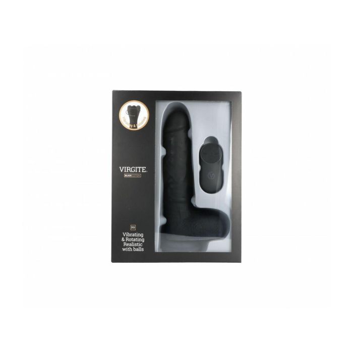 Consolador Realista Virgite R9 Negro 19 cm 9 Consolador Realista Virgite R9 Negro 19 cm 9