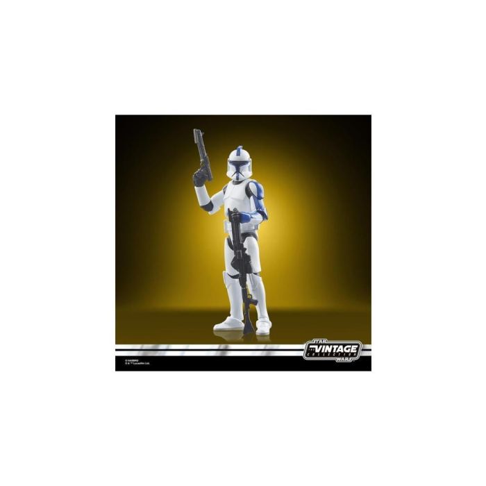 Hasbro G0907 Figura articulada Clone Trooper Lieutenant Star Wars: Ahsoka 9.5 cm con 2 blásters