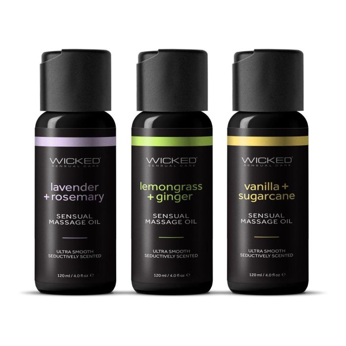 Aceite de Masaje Erótico Wicked Sensual Care 120 ml 1 Aceite de Masaje Erótico Wicked Sensual Care 120 ml 1