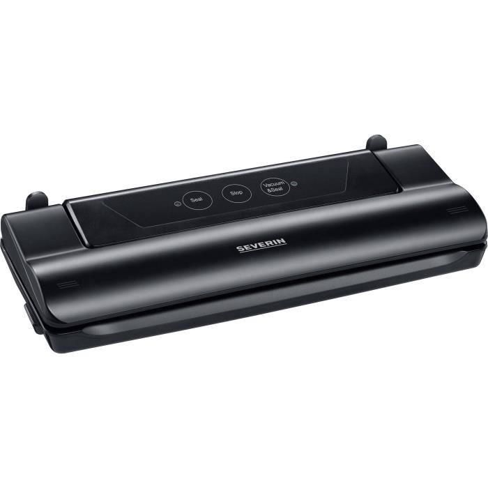 SEVERIN FS3610 Bolsa de refresco compacta - Aspirado y sellado automáticos - Mantiene los alimentos frescos 8 veces más / Negro SEVERIN FS3610 Bolsa de refresco compacta - Aspirado y sellado automáticos - Mantiene los alimentos frescos 8 veces más / Negro