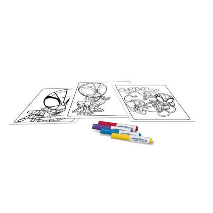 Crayola Color Wonder Spidey Set de Colorear sin Manchas 30x23x1 cm 2