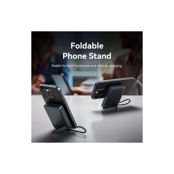 Powerbank 10000mAh Vention FKHH0/ 35W/ Wireless/ Gris/ Incluye Cable USB TIpo-C 3