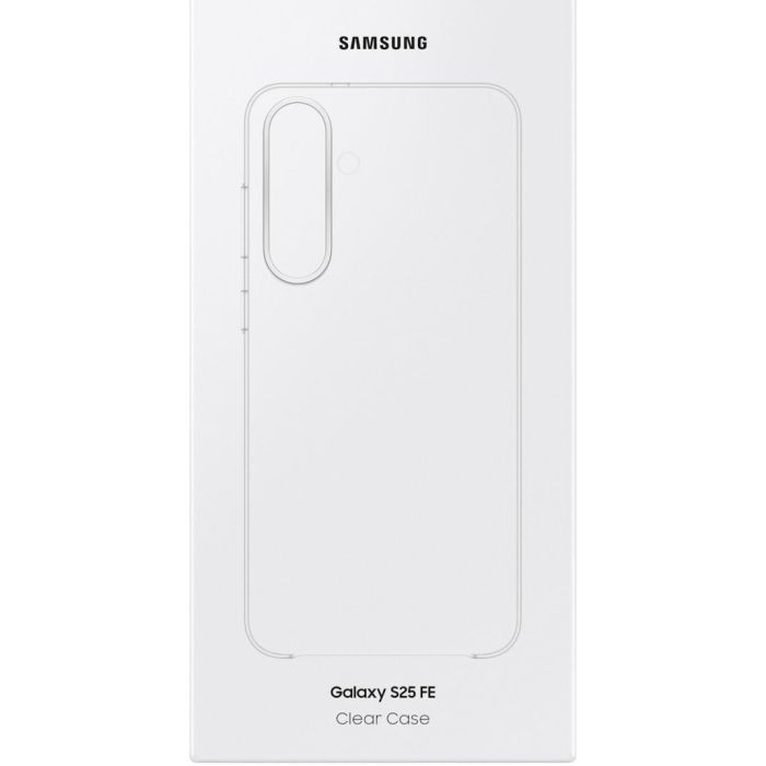 Samsung Funda Clear Cover para Galaxy S25 FE, Transparente, 6.7", Antihuellas, Protección Antiamarilleamiento y Anti-impactos 8