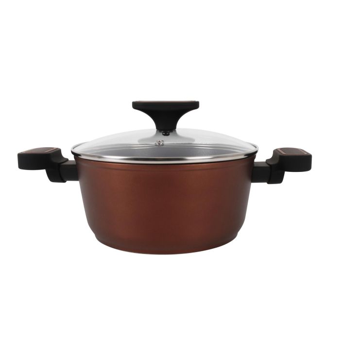 Cacerola 20 cm con tapa, full inducción, Sahara Quttin (4 Unidades) 5 Cacerola 20 cm con tapa, full inducción, Sahara Quttin (4 Unidades) 5