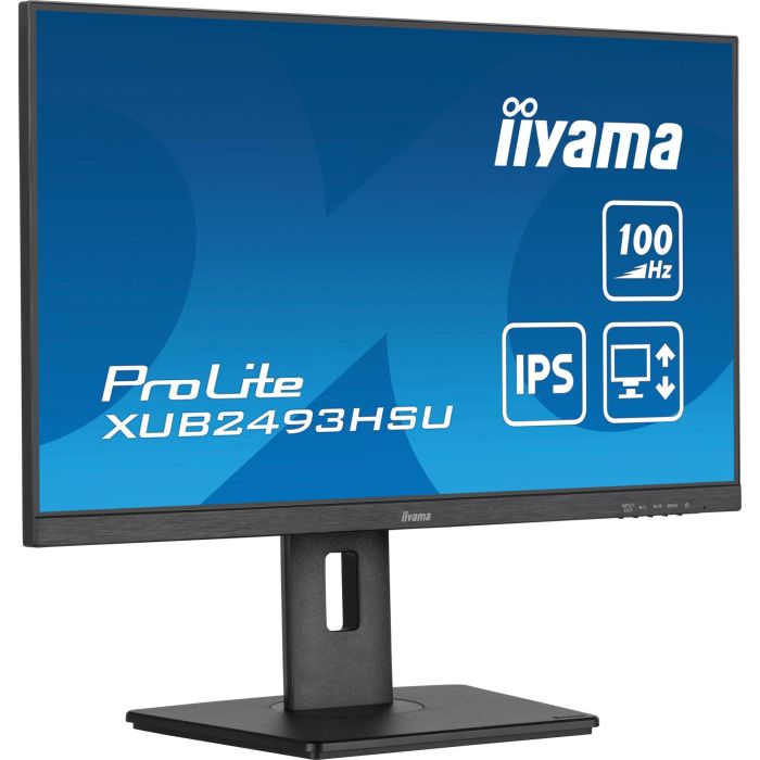 Iiyama XUB2493HSU-B7 Monitor 24" IPS Full HD 100Hz USB Ajustable en Altura Negro 8 Iiyama XUB2493HSU-B7 Monitor 24" IPS Full HD 100Hz USB Ajustable en Altura Negro 8
