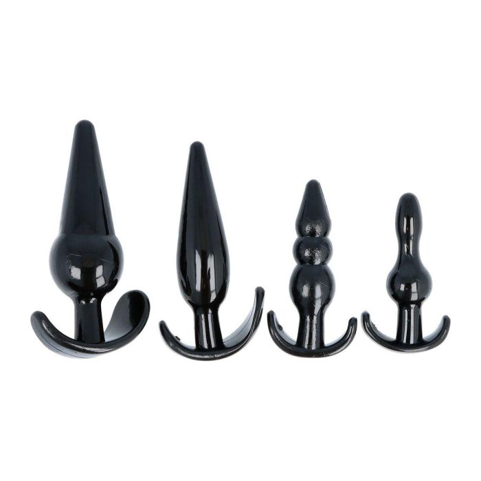 Plug Anal Pick&Love Nº 92 Negro 4 Piezas 0 Plug Anal Pick&Love Nº 92 Negro 4 Piezas 0