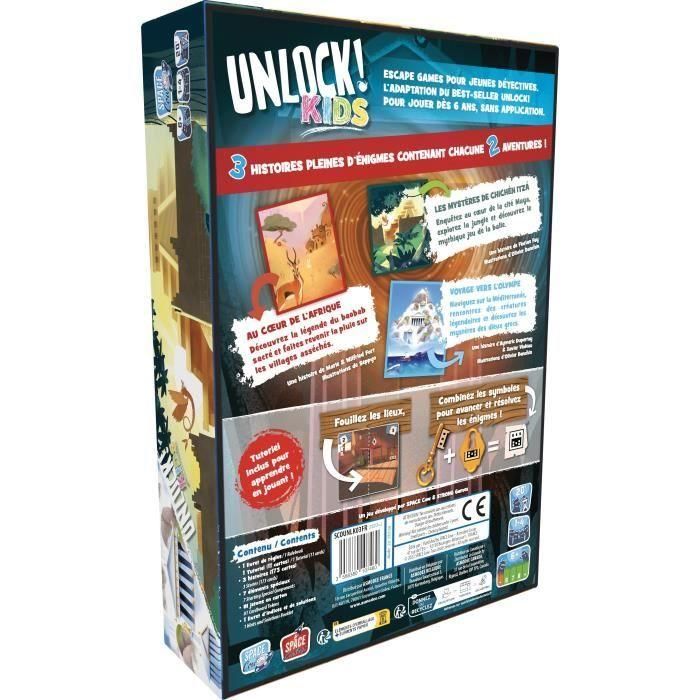 ¡Desbloquear! Cuentos Infantiles Mitos|Asmodee - Juego de Escape - 3 cuentos cada uno 2 aventuras - A partir de 6 años 5 ¡Desbloquear! Cuentos Infantiles Mitos|Asmodee - Juego de Escape - 3 cuentos cada uno 2 aventuras - A partir de 6 años 5
