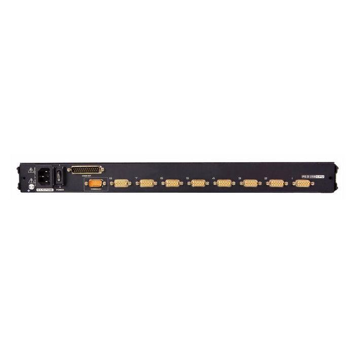Aten CL5708 Switch KVM LCD Single Rail 8 Puertos PS/2-USB VGA, Monitor 17" LED, Montaje en Rack 1U 4