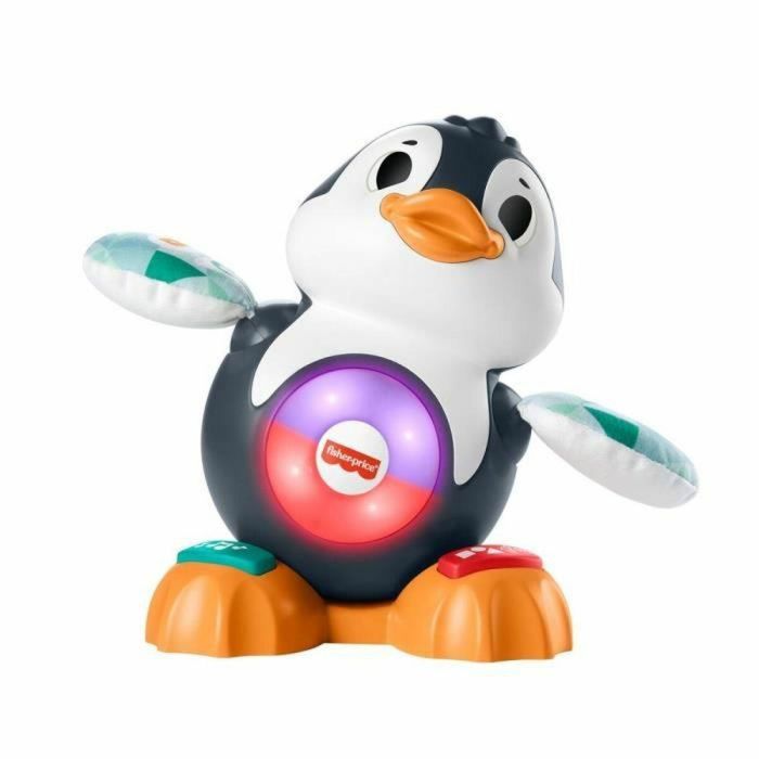 Fisher-Price - Valentine the Penguin Linkimals, juguete musical con luces, movimientos y canciones - Juguete de aprendizaje temprano - A partir de los 9 meses 2