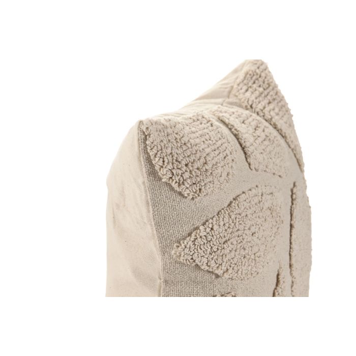 Cojin Boho DKD Home Decor Crudo 45 x 45 cm (2 Unidades) 1