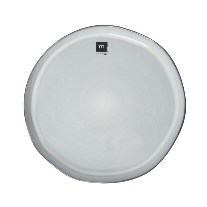 La Mediterranea Plato Black Clay Ø26,5x2,8 cm (12 Unidades) 1