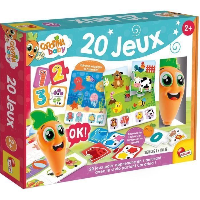 Juego Educativo Lisciani Giochi CAROTINA BABY 0 Juego Educativo Lisciani Giochi CAROTINA BABY 0