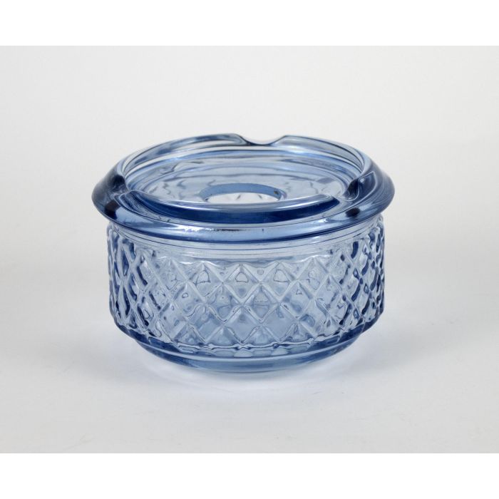 Confortime Cenicero Agua Vidrio Relieve 11.4x11.4x7.4 cm 1