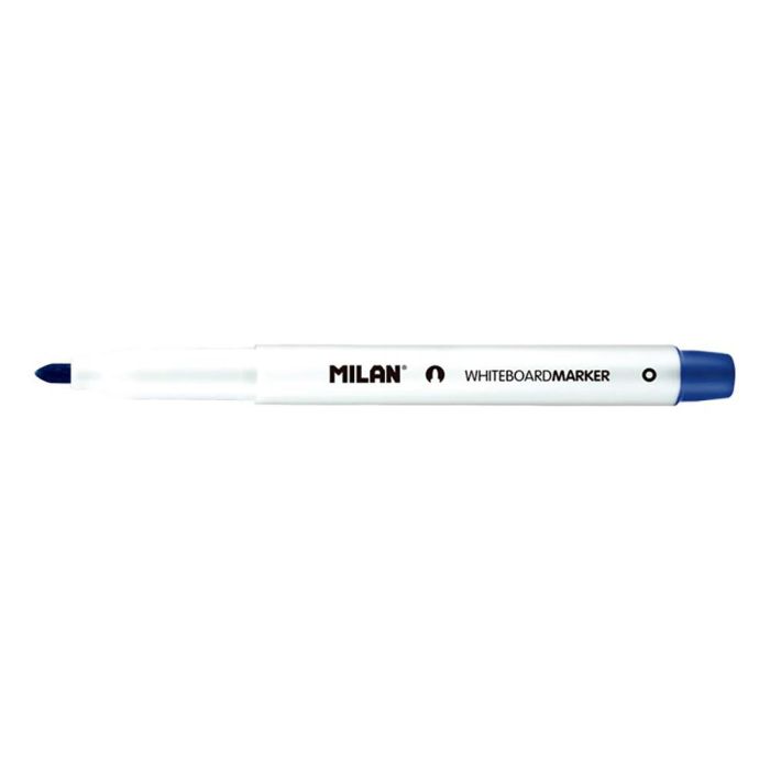 Caja de 12 rotuladores azules ø3,7mm para pizarra blanca milan 1 Caja de 12 rotuladores azules ø3,7mm para pizarra blanca milan 1
