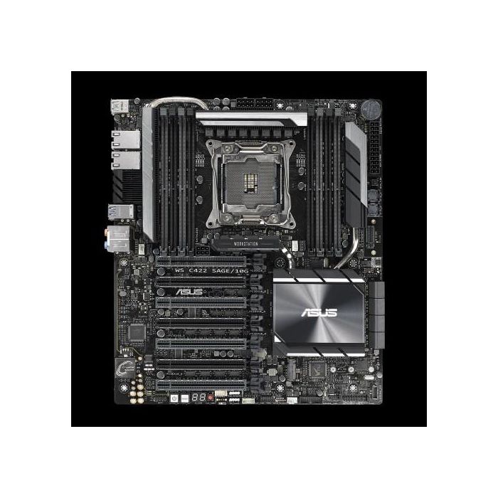 ASUS 90SW00J0-M0EAY0 WS C422 SAGE/10G Placa Base Servidor/Estación de Trabajo LGA 2066 Intel C422 DDR4 CEB 2