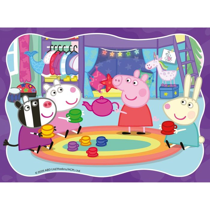 Puzzle 4 Formas Peppa Pig 12004104 Ravensburger 2 Puzzle 4 Formas Peppa Pig 12004104 Ravensburger 2